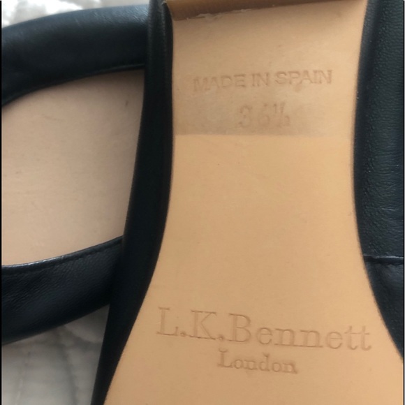 NEW NO BOX. L.K. BENNETT LONDON BALLERINA FLATS - Picture 7 of 7